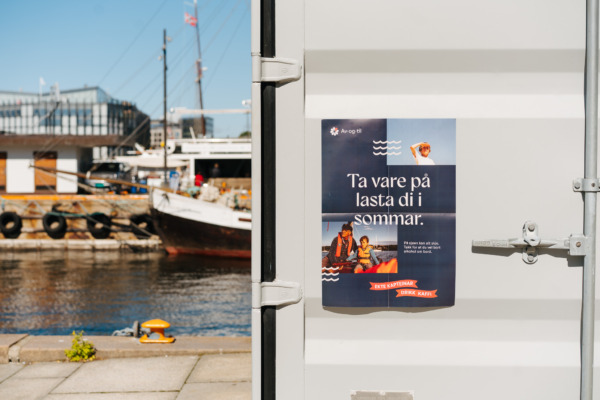 Ta vare på lasten plakat