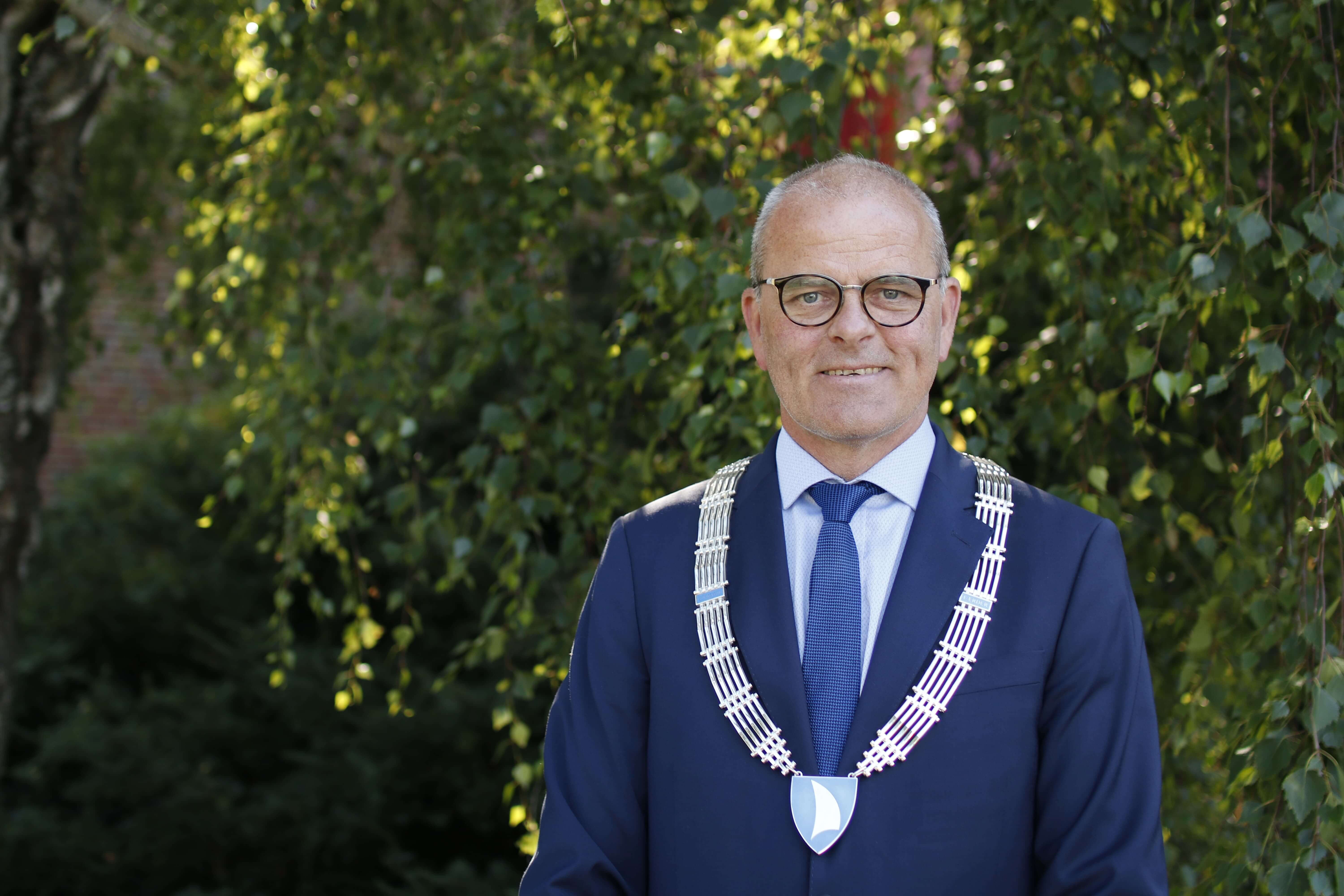Portrett av ordfører i Færder kommune - Jon Sanness Andersen fra Arbeiderpartiet.